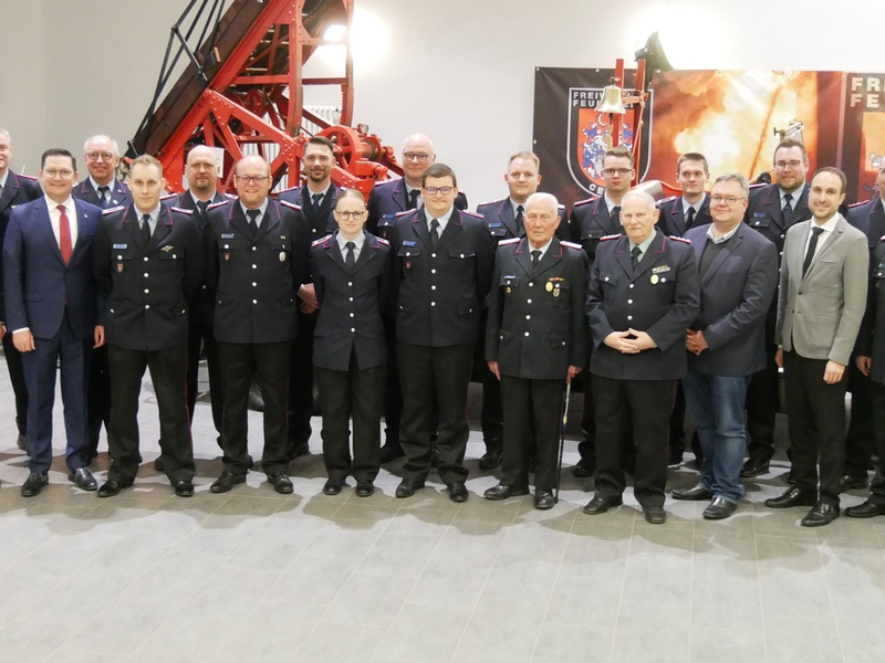 FW Celle: Jahreshauptversammlung der Ortsfeuerwehr Celle-Hauptwache / Größte Wehr der Stadt rückt 2024 Durchschnittlich zu 1,4 Einsätzen am Tag aus - Foto: presseportal.de