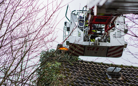 FW-MK: Kaminbrand am Sonntagnachmittag in Drüpplingsen - Foto: presseportal.de