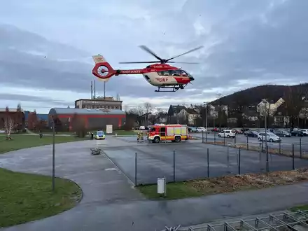 FW-EN: Hubschrauberlandung am Ennepebogen - Foto: presseportal.de