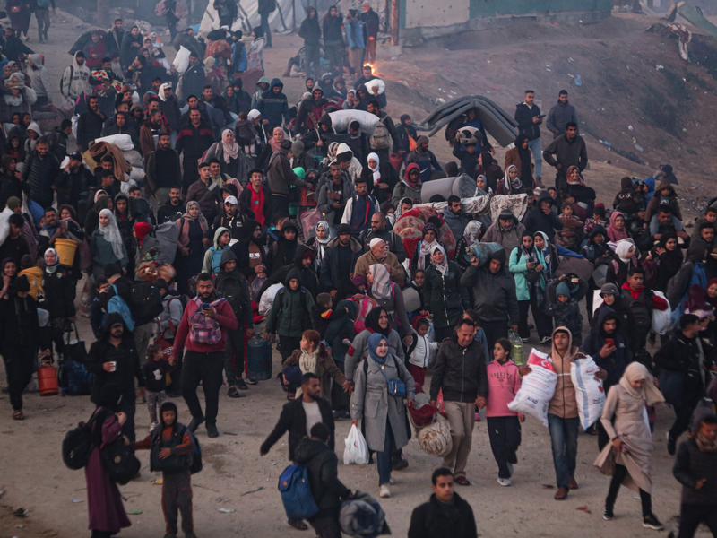 Seit Beginn der neuen Offensive Israels im Gazastreifen nehmen die Spannungen in Nahost wieder zu.  - Foto: Jehad Alshrafi/AP/dpa