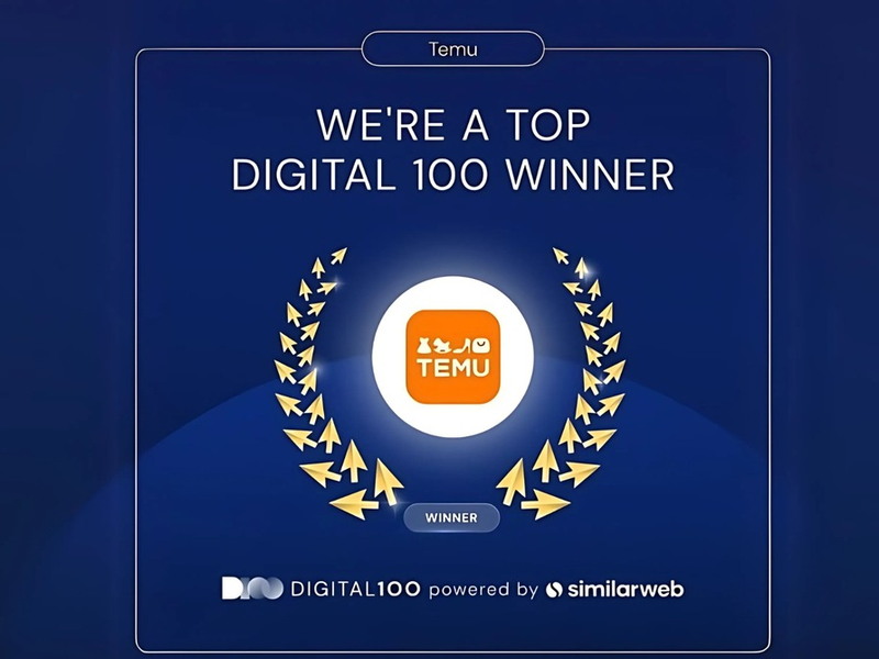 Temu unter den 10 wachstumsstärksten Websites Deutschlands - Foto: presseportal.de