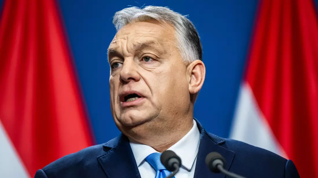 Ungarns Ministerpräsident Viktor Orban blockierte wochenlang eine EU-Entscheidung zur Verlängerung von Russland-Sanktionen. (Archivbild) - Bild: Marton Monus/dpa