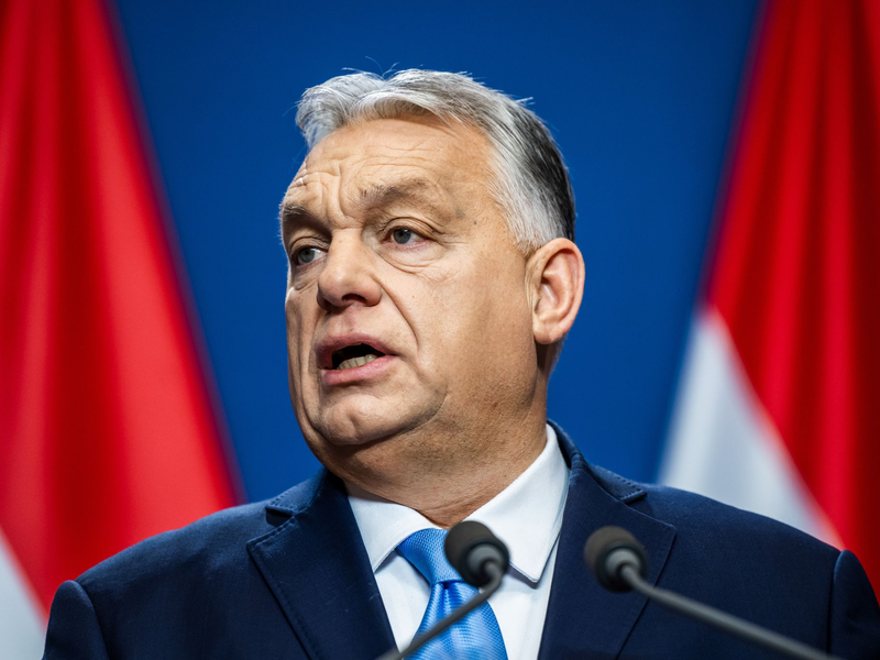 Ungarns Ministerpräsident Viktor Orban blockierte wochenlang eine EU-Entscheidung zur Verlängerung von Russland-Sanktionen. (Archivbild) - Foto: Marton Monus/dpa