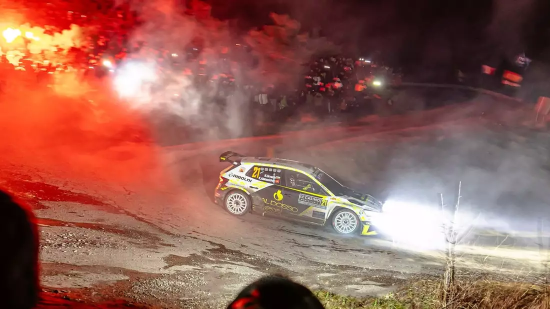 Rallye Monte Carlo: Škoda Crew fährt beim Saisonauftakt in der RC2-Klasse aufs Podest - Bild: presseportal.de