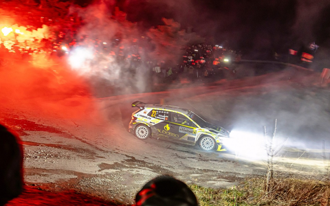 Rallye Monte Carlo: Škoda Crew fährt beim Saisonauftakt in der RC2-Klasse aufs Podest - Foto: presseportal.de