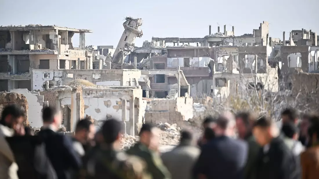 Die EU will mit der Lockerung von Sanktionen den Wiederaufbau Syriens unterstützen. (Archivbild) - Bild: Sebastian Gollnow/dpa