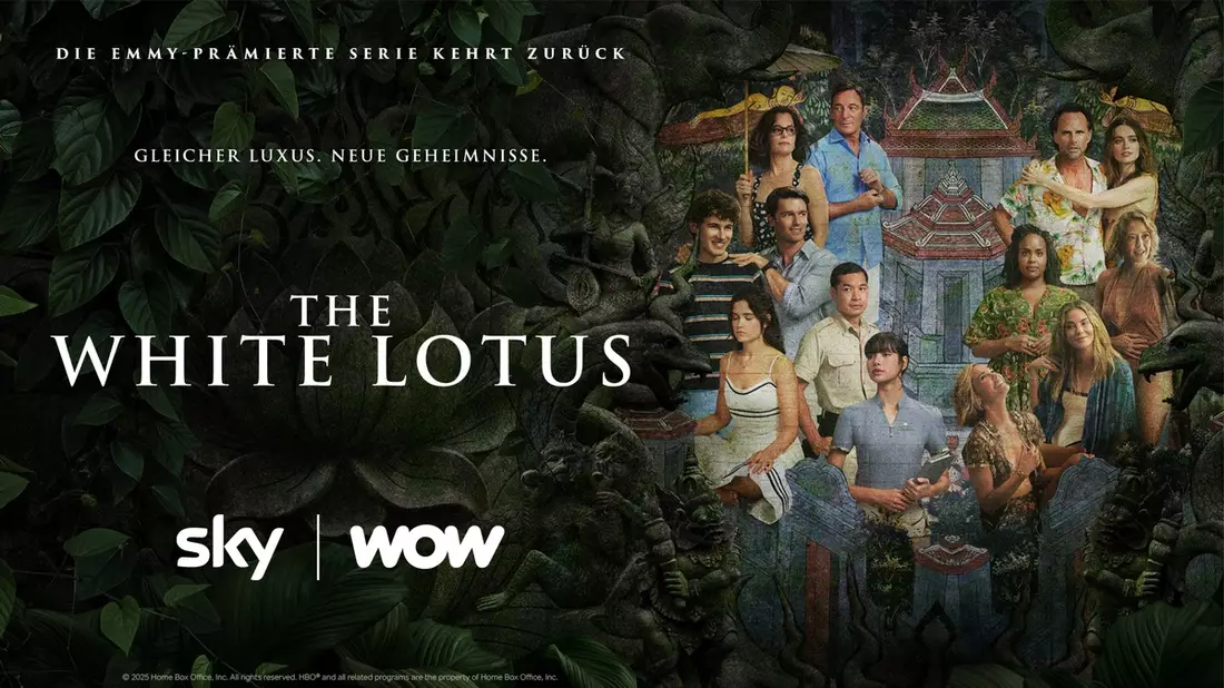 The White Lotus: Offizieller Trailer und Key Art zur dritten Staffel der HBO-Serie veröffentlicht - Bild: presseportal.de