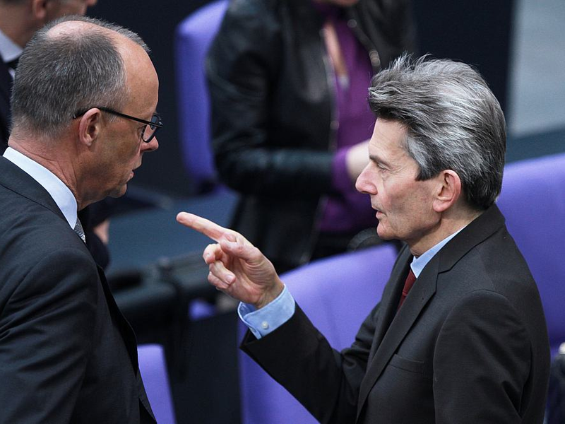 Rolf Mützenich und Friedrich Merz (Archiv) - Foto: über dts Nachrichtenagentur