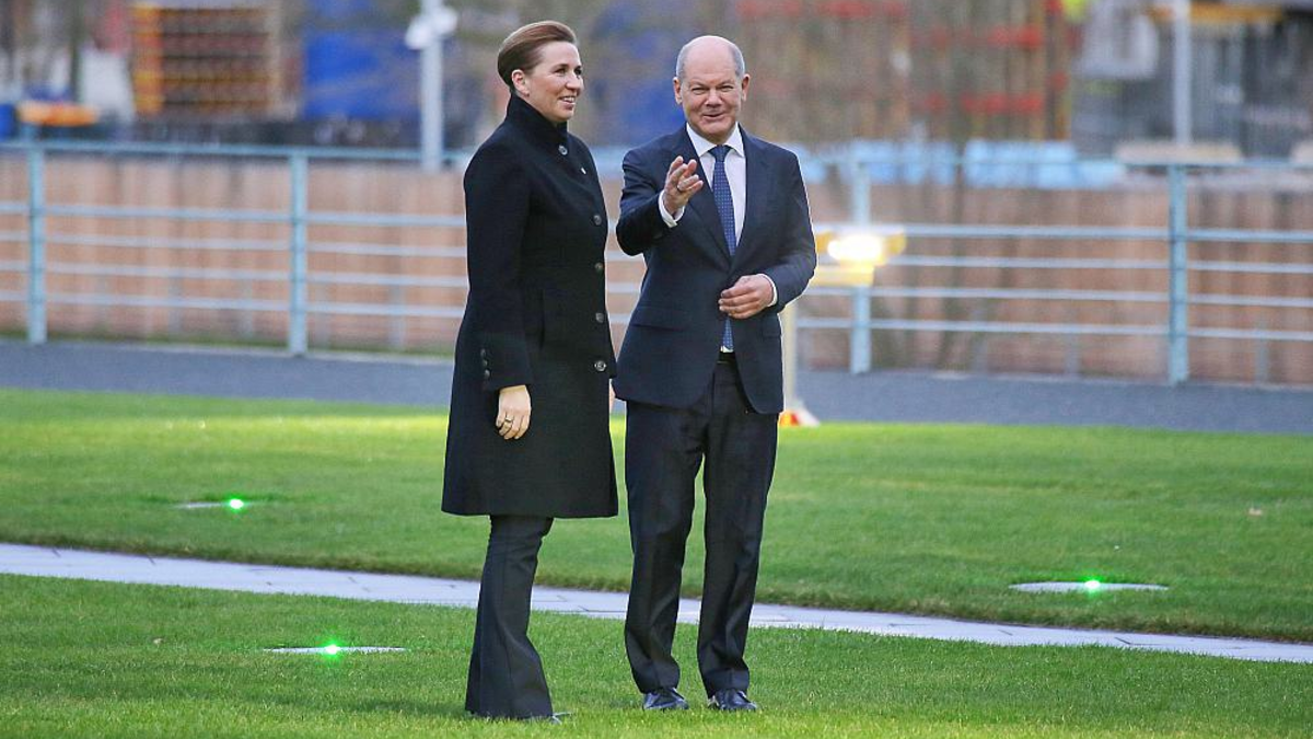 Mette Frederiksen und Olaf Scholz am 28.01.2025 - Foto: über dts Nachrichtenagentur