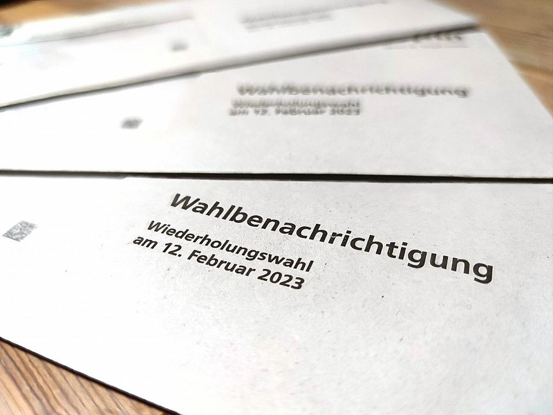 Benachrichtigung für Wiederholungswahl in Berlin am 12.02.2023 - Foto: über dts Nachrichtenagentur