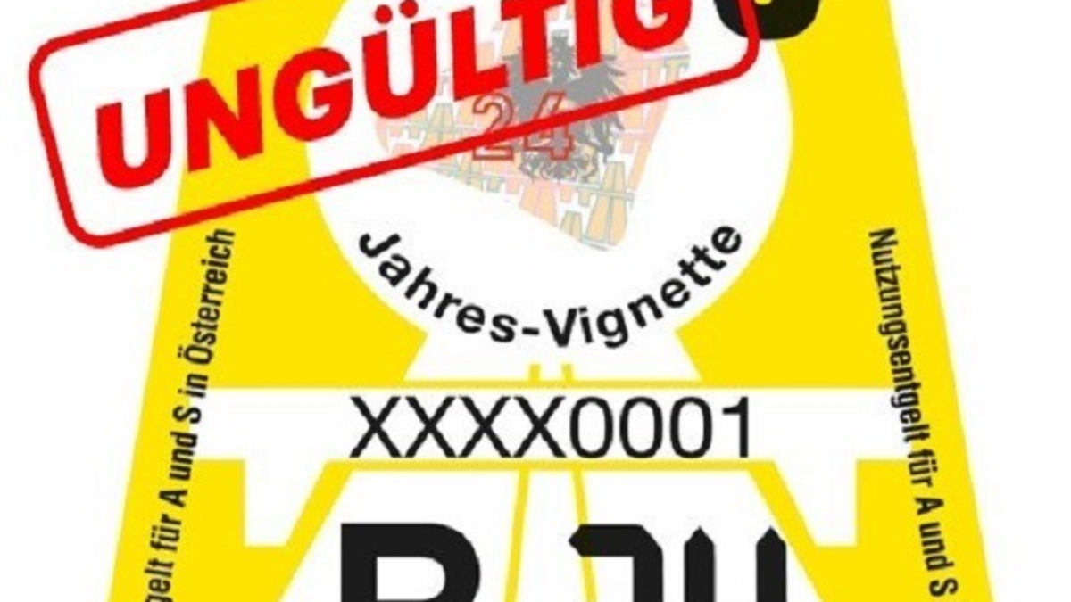 Ab 1. Februar: Jahresvignetten 2024 nicht mehr gültig - Foto: presseportal.de