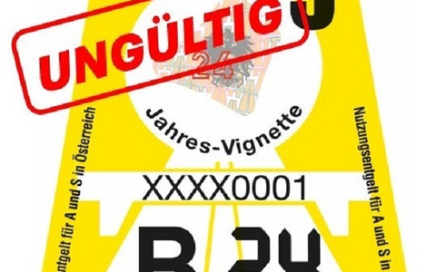 Ab 1. Februar: Jahresvignetten 2024 nicht mehr gültig - Foto: presseportal.de