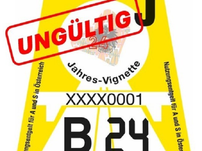 Ab 1. Februar: Jahresvignetten 2024 nicht mehr gültig - Foto: presseportal.de