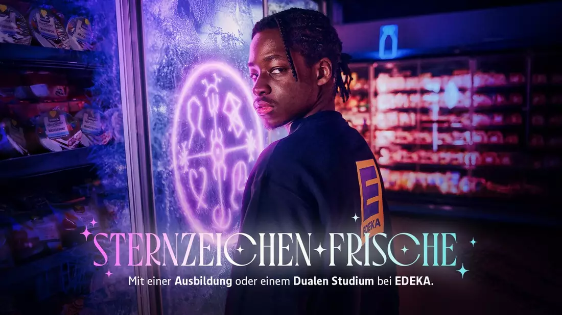 Neue Ausbildungskampagne / EDEKA zeigt GenZ, dass ihre Zukunft nicht in den Sternen steht - Bild: presseportal.de