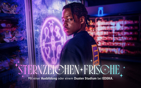 Neue Ausbildungskampagne / EDEKA zeigt GenZ, dass ihre Zukunft nicht in den Sternen steht - Foto: presseportal.de