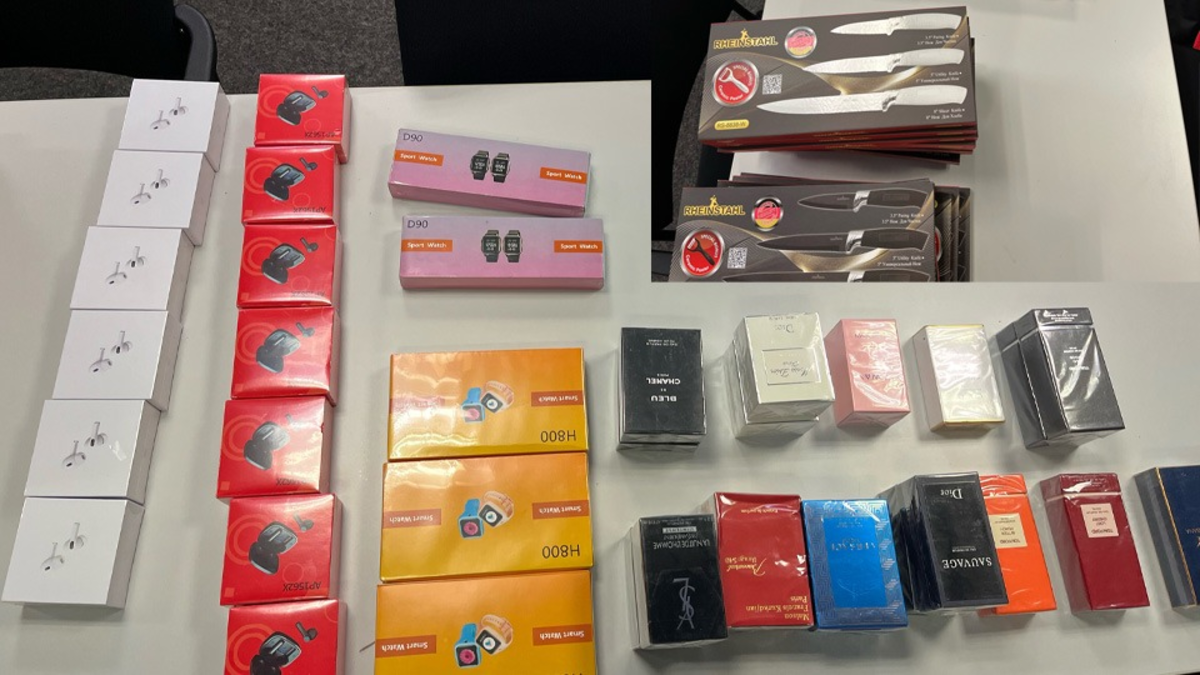 POL-MS: Auto voll mit mutmaßlich gefälschter Markenware - Fahrer per Haftbefehl gesucht und festgenommen - Foto: presseportal.de