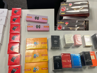 POL-MS: Auto voll mit mutmaßlich gefälschter Markenware - Fahrer per Haftbefehl gesucht und festgenommen - Foto: presseportal.de