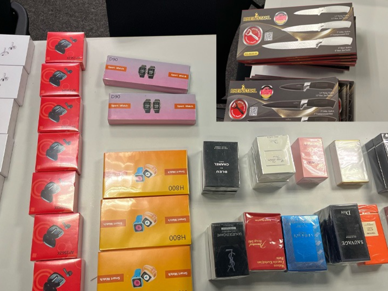 POL-MS: Auto voll mit mutmaßlich gefälschter Markenware - Fahrer per Haftbefehl gesucht und festgenommen - Foto: presseportal.de