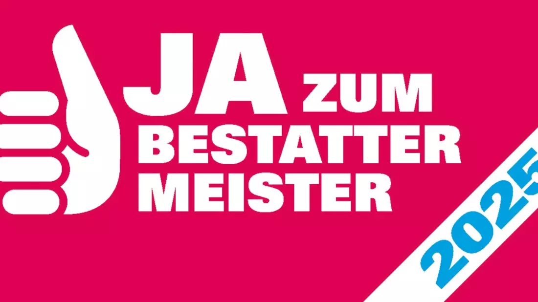 Kampagne zur Meisterpflicht im Bestatterhandwerk: JA zum Bestattermeister - 2025 - Bild: presseportal.de