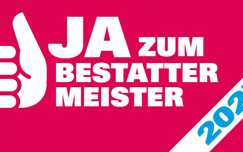 Kampagne zur Meisterpflicht im Bestatterhandwerk: JA zum Bestattermeister - 2025 - Foto: presseportal.de
