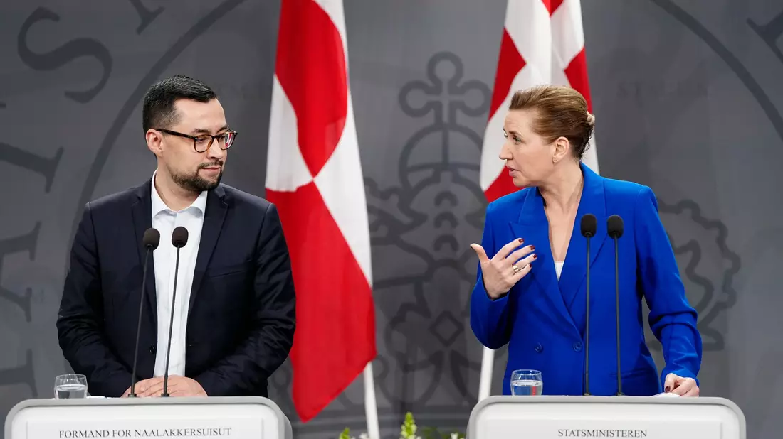 Grönland um Regierungschef Múte B. Egede ist durch Trump urplötzlich in die Weltöffentlichkeit gerückt. (Archivbild) - Bild: Mads Claus Rasmussen/Ritzau Scanpix Foto/dpa