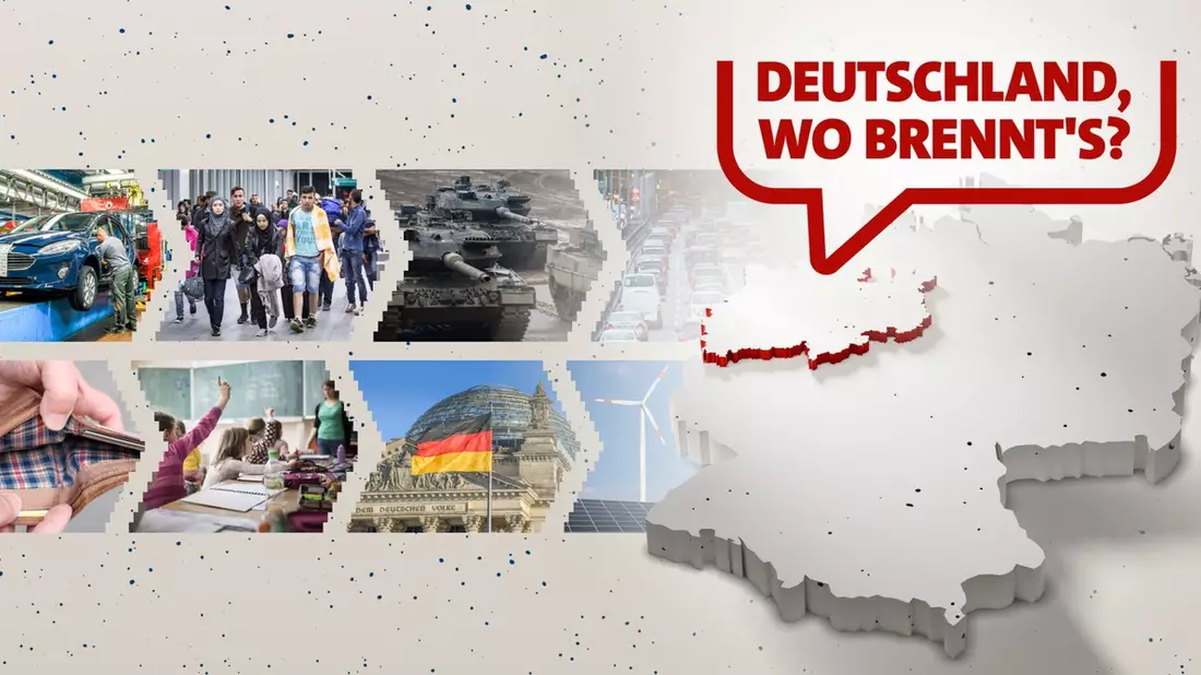 „Deutschland, wo brennt´s?“: WDR Thementage zur Bundestagswahl - Bild: presseportal.de