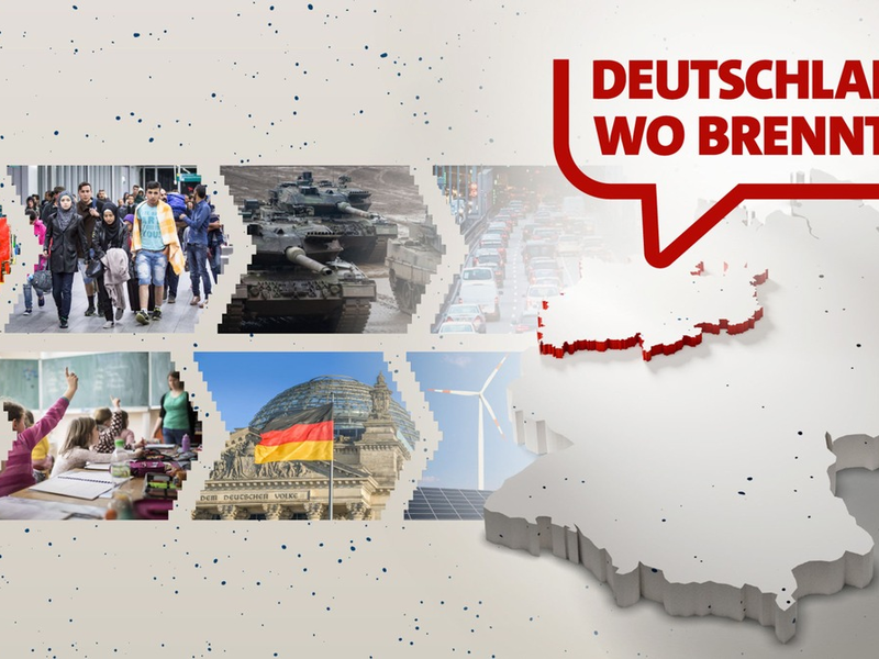 „Deutschland, wo brennt´s?“: WDR Thementage zur Bundestagswahl - Foto: presseportal.de