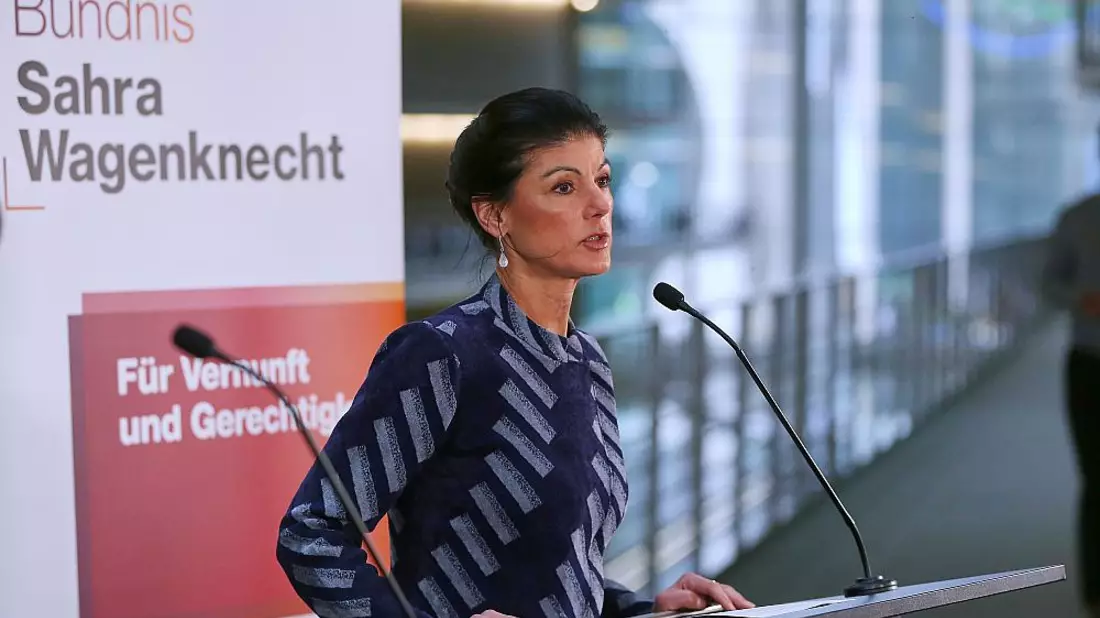 Sahra Wagenknecht am 28.01.2025 - Bild: über dts Nachrichtenagentur