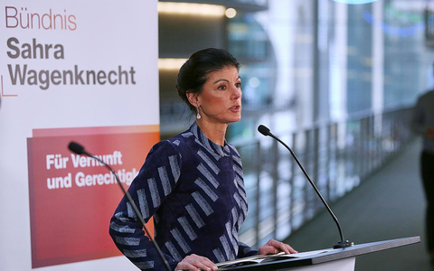 Sahra Wagenknecht am 28.01.2025 - Foto: über dts Nachrichtenagentur