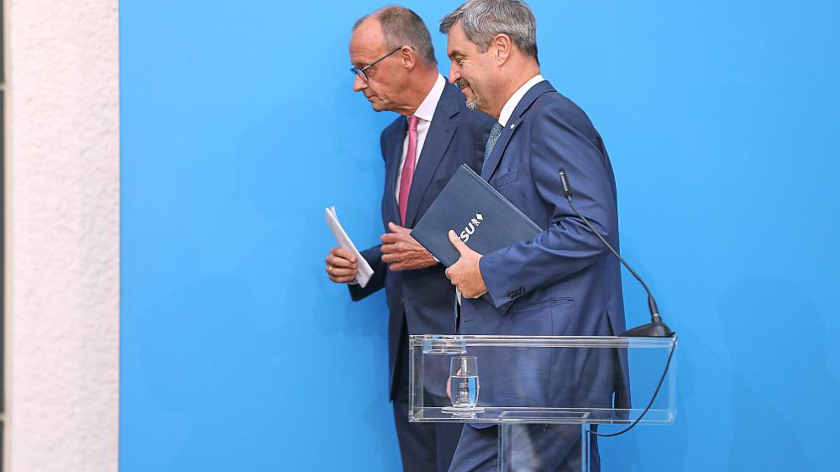 Friedrich Merz und Markus Söder (Archiv) - Foto: über dts Nachrichtenagentur