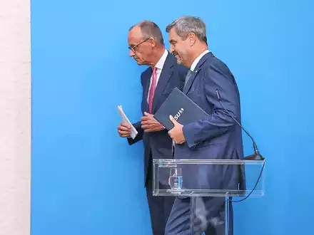 Friedrich Merz und Markus Söder (Archiv) - Foto: über dts Nachrichtenagentur