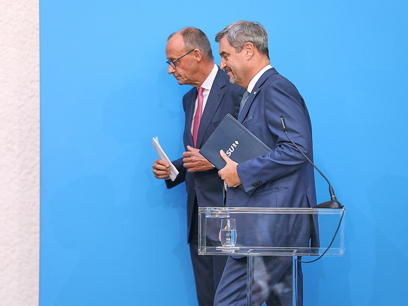 Friedrich Merz und Markus Söder (Archiv) - Foto: über dts Nachrichtenagentur