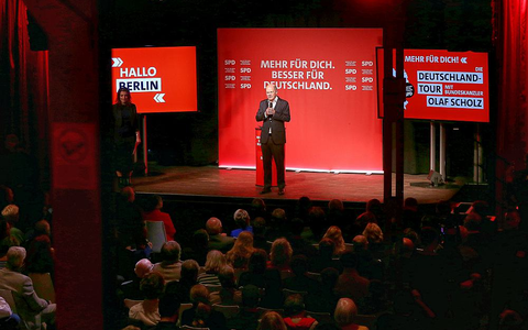 Olaf Scholz am 28.01.2025 - Foto: über dts Nachrichtenagentur