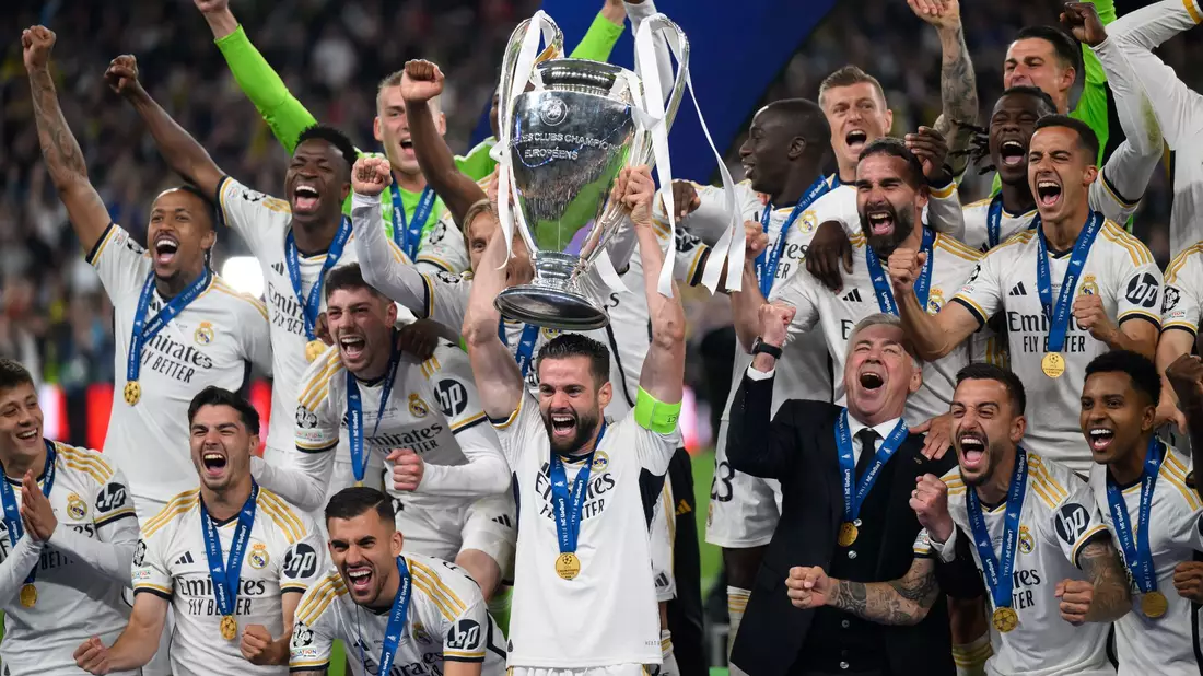 Titelverteidiger Real Madrid muss wahrscheinlich in die Playoffs. - Bild: Robert Michael/dpa