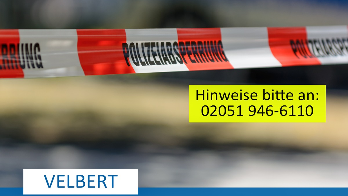 POL-ME: Sexualdelikt in Velbert-Langenberg: Polizei ermittelt - Velbert - 2501108 - Foto: presseportal.de