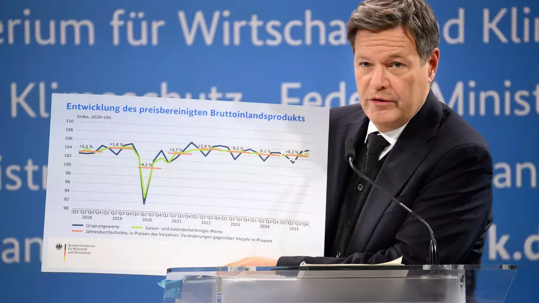 Wirtschaftsminister Habeck steht in der Kritik. - Bild: Bernd von Jutrczenka/dpa