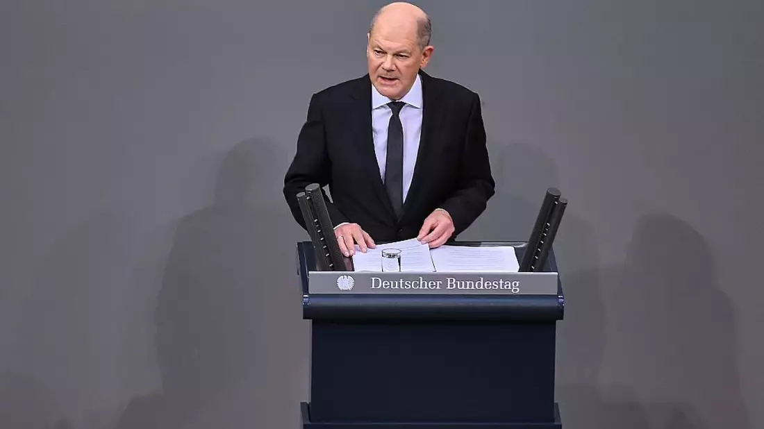 Olaf Scholz am 29.01.2025 - Bild: über dts Nachrichtenagentur
