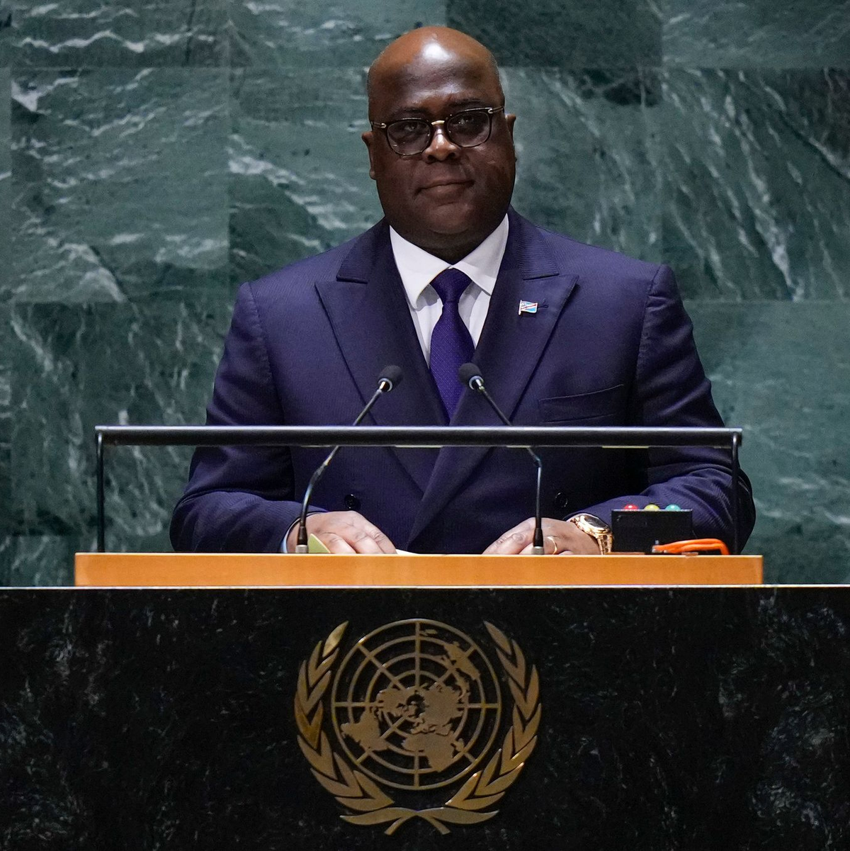 Der Präsident der Demokratischen Republik Kongo, Félix Tshisekedi. (Archivbild) - Foto: Frank Franklin II/AP