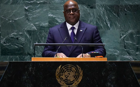 Der PrÀsident der Demokratischen Republik Kongo, Félix Tshisekedi. (Archivbild) - Foto: Frank Franklin II/AP Der PrÀsident der Demokratischen Republik Kongo, Félix Tshisekedi. (Archivbild) - Foto: Frank Franklin II/AP