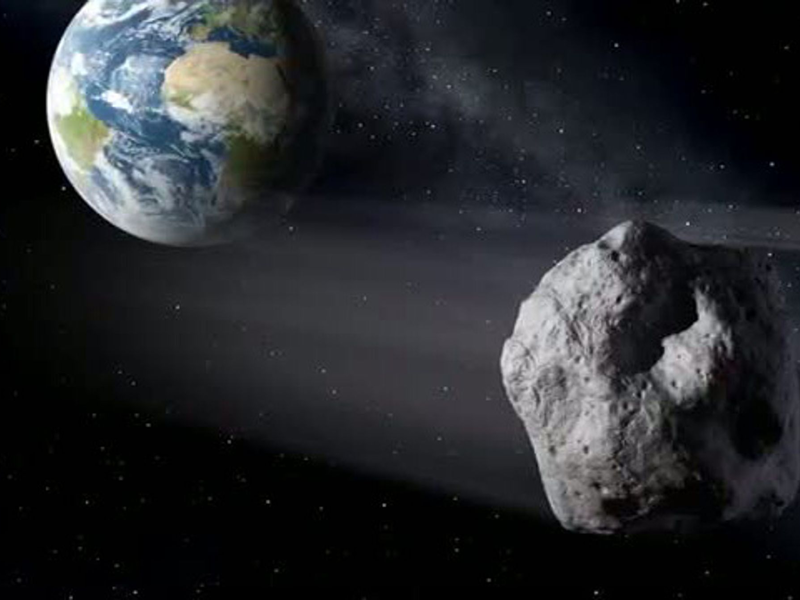 Der Asteroid 2024 YR4 könnte der Erde im Jahr 2032 gefährlich nahe kommen. (Symbolbild) - Foto: -/ESA/P.Carril/dpa