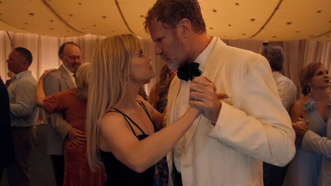 Eine doppelte Buchung mit Folgen: Jim (Will Ferrell) und Margot (Reese Witherspoon) müssen in «Ihr seid herzlich eingeladen» feststellen, dass sie dasselbe Hotel für eine Hochzeitsfeier gebucht haben. - Bild: K.A./Prime Video/dpa