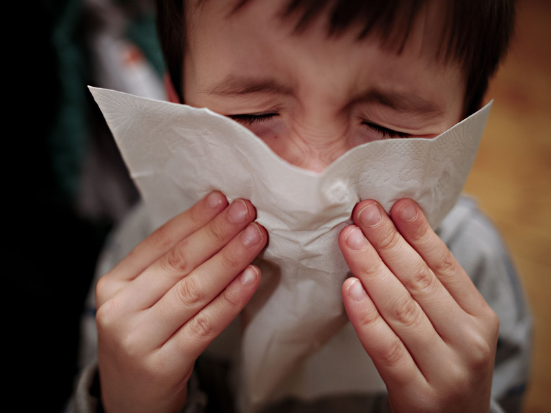 Vor allem bei Kindern werden deutlich mehr Grippeerkrankungen festgestellt (Archivbild). - Foto: picture alliance / dpa