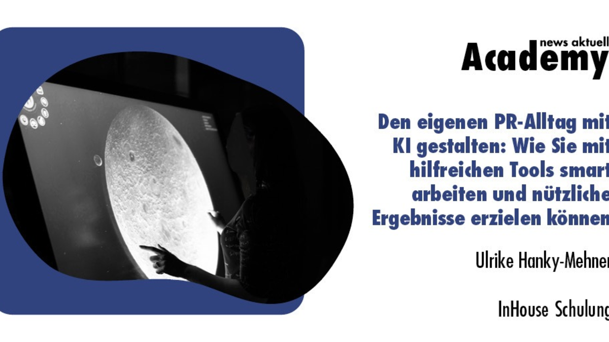 Den eigenen PR-Alltag mit KI gestalten: Wie Sie mit hilfreichen Tools smart arbeiten und nützliche Ergebnisse erzielen können. / Eine Inhouse-Schulung der news aktuell Academy - Foto: presseportal.de