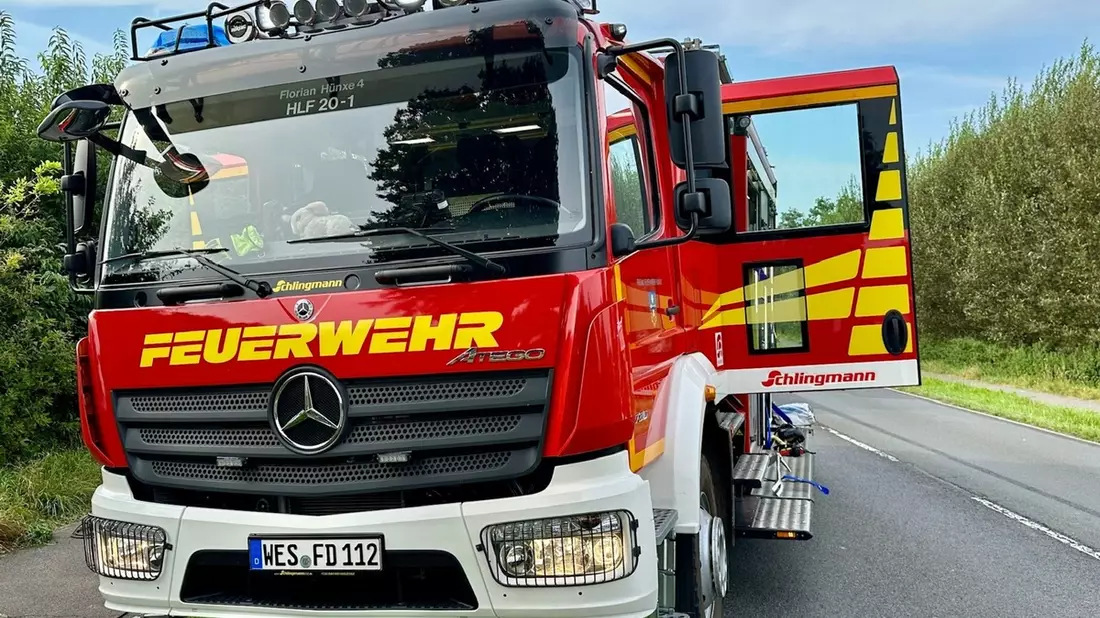 FW Hünxe: Rohrbruch verursacht Wasserschaden - Bild: presseportal.de