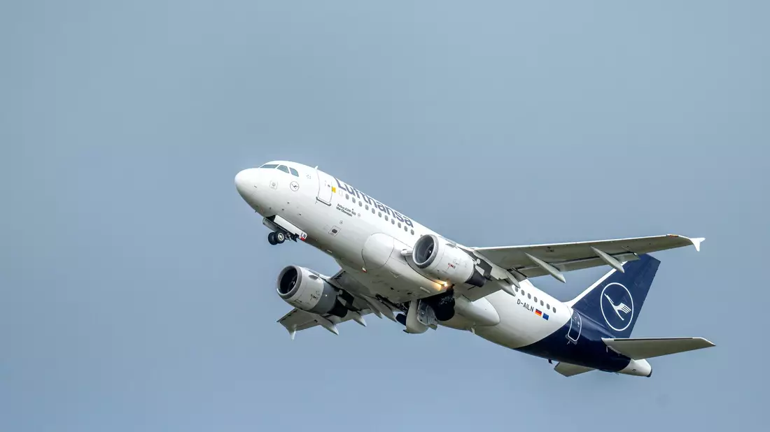 Flugzeuge waren noch nie so ausgelastet wie 2024.   - Bild: Sina Schuldt/dpa