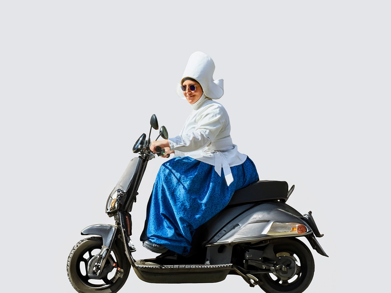 Queer, poppig, ansteckend: Die Amme Steffi Irmen zeigt mit Mädchen auf dem Pferd den nächsten Vorgeschmack - Foto: presseportal.de