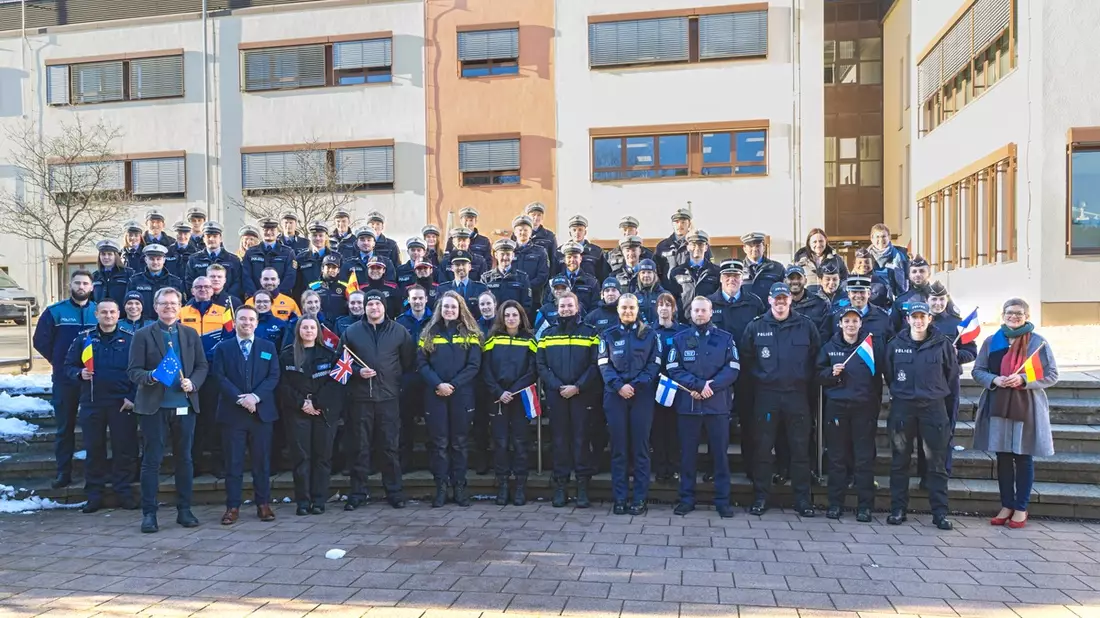 HDP-RP: Internationale Projektwoche an der Hochschule der Polizei Rheinland-Pfalz - Bild: presseportal.de