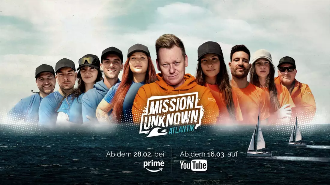 Es wird turbulent, es wird wild, es wird nervenaufreibend: MISSION UNKNOWN: Atlantik ab Februar auch bei Prime Video - Bild: presseportal.de