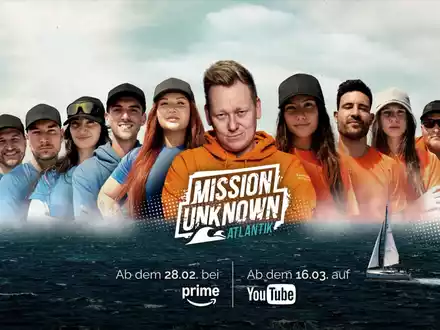 Es wird turbulent, es wird wild, es wird nervenaufreibend: MISSION UNKNOWN: Atlantik ab Februar auch bei Prime Video - Foto: presseportal.de