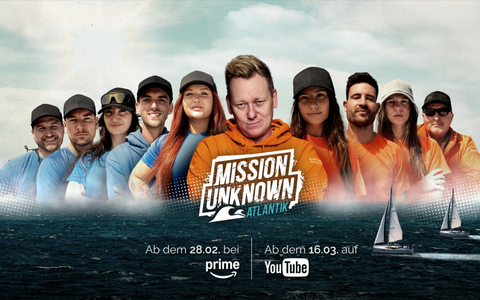 Es wird turbulent, es wird wild, es wird nervenaufreibend: MISSION UNKNOWN: Atlantik ab Februar auch bei Prime Video - Foto: presseportal.de